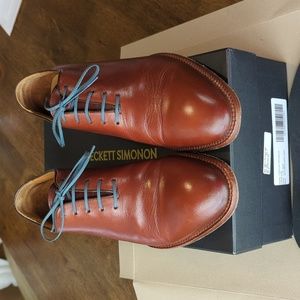 EUC Beckett Simonon Valencia Wholecut sz 10